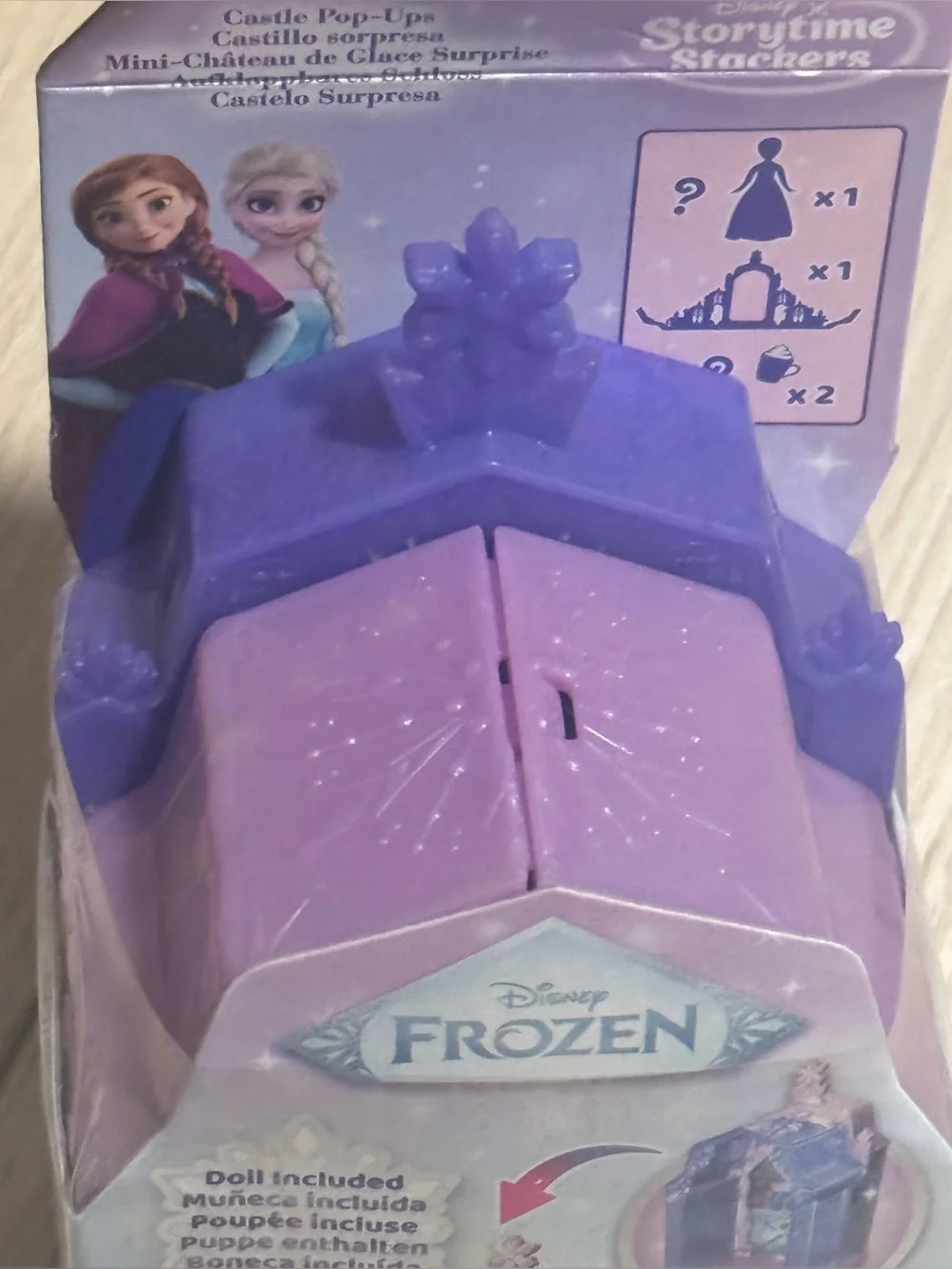 Mattel Disney Frozen Anna Or Elsa Pop-Up Castle (Character May Vary) New Sealed